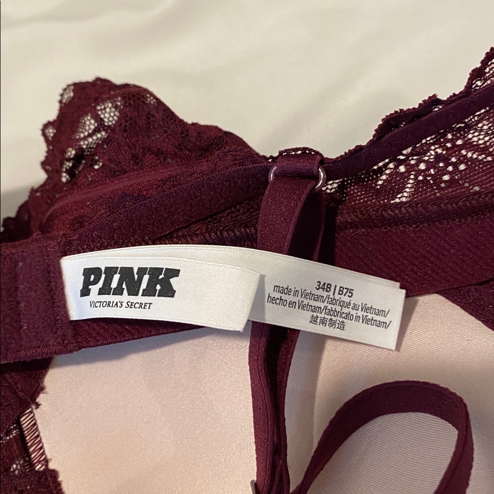 Victoria's Secret PINK Wink Push Up Balconette Bra - Picture 6 of 6